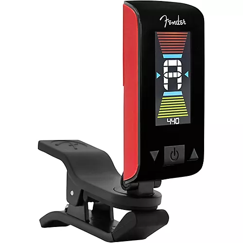 Fender Original Tuner Clip-On Instrument Tuner Fiesta Red