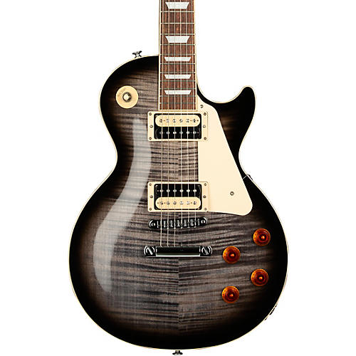 Gibson Les Paul Traditional Pro V AAA Flame Top Electric Guitar Dark Purple Burst