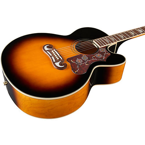 Epiphone J-200 EC Studio Acoustic-Electric Guitar Black