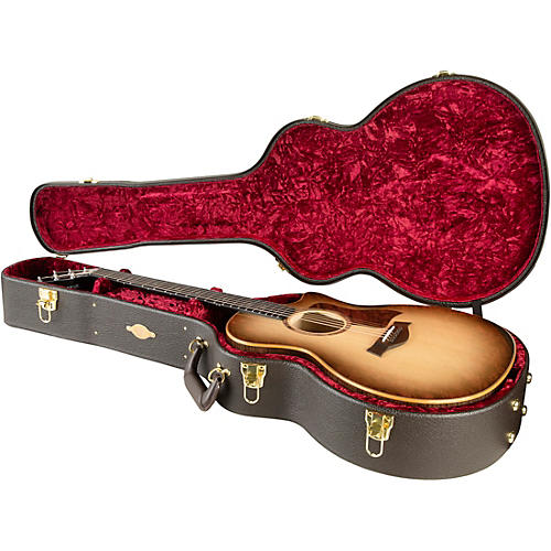 Taylor 614ce Special-Edition Grand Auditorium Acoustic-Electric Guitar Charcoal Edge Burst