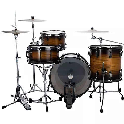 Ludwig Maple Exotic 3-Piece Downbeat Shell Pack with 20 in. Bass Drum Nocturne Burst