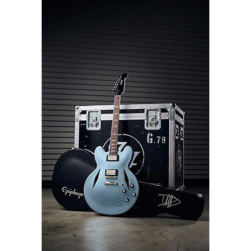 Epiphone Dave Grohl DG-335 Semi-Hollow Electric Guitar Pelham Blue