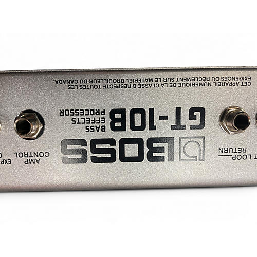 Used BOSS GT10B Bass Bass Effect Pedal