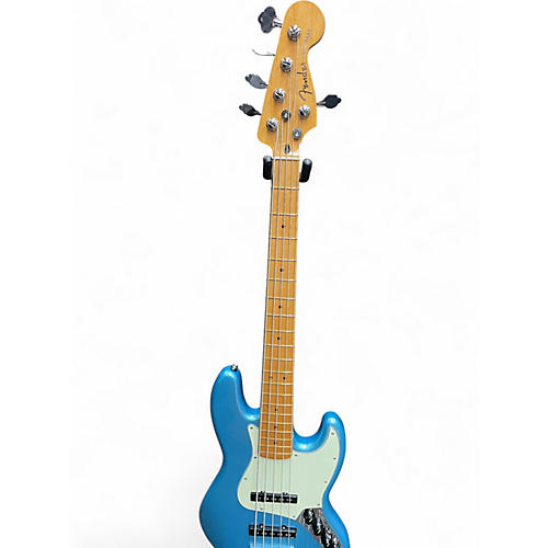 Used 2022 Fender Player Plus Active Jazz Bass opal spark Electric Bass Guitar opal spark