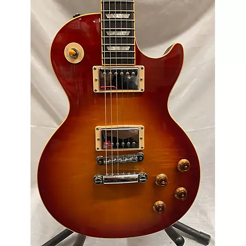 Used 2009 Gibson Les Paul Standard Cherry Sunburst Solid Body Electric Guitar Cherry Sunburst