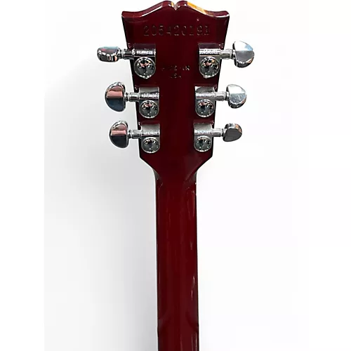 Used Gibson Les Paul Studio Trans Red Solid Body Electric Guitar Trans Red