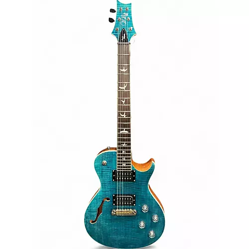 Used 2020s PRS Zach Myers Signature SE Meyers Blue Solid Body Electric Guitar Meyers Blue
