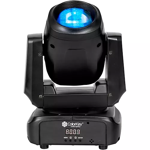 ColorKey Mover Beam 100 Compact 100W Moving Head Beam with Rainbow Prism