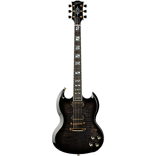 Gibson SG Supreme Electric Guitar Translucent Ebony Burst
