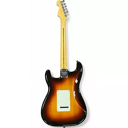 Used 2008 Fender American Standard Stratocaster 3 Color Sunburst Solid Body Electric Guitar 3 Color Sunburst