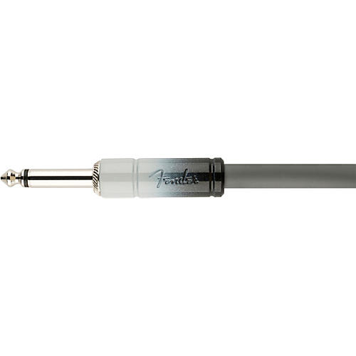 Fender Ombre Straight to Straight Instrument Cable 10 ft. Silver Smoke