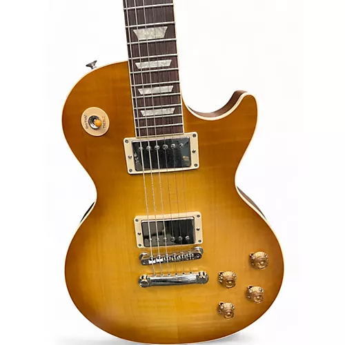 Used 2024 Gibson Les Paul Standard Faded '50s Neck Vintage Honey Burst Solid Body Electric Guitar Vintage Honey Burst
