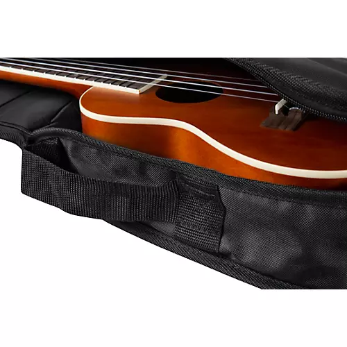 Road Runner Concert Ukulele Gig Bag in a Box Black Concert