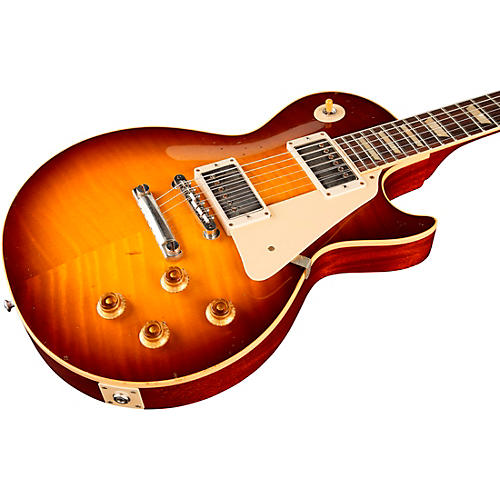 Gibson Custom Murphy Lab 1959 Les Paul Standard Reissue Light Aged Electric Guitar Royal Teaburst
