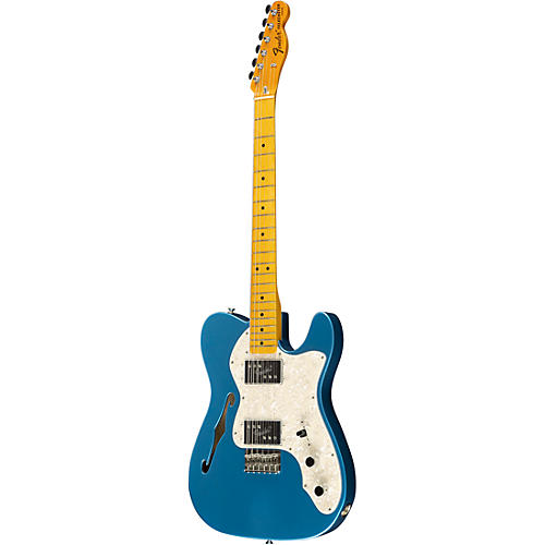 Fender American Vintage II 1972 Telecaster Thinline Electric Guitar Lake Placid Blue