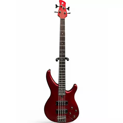 Used Yamaha TRBX304 Candy Apple Red Metallic Electric Bass Guitar Candy Apple Red Metallic