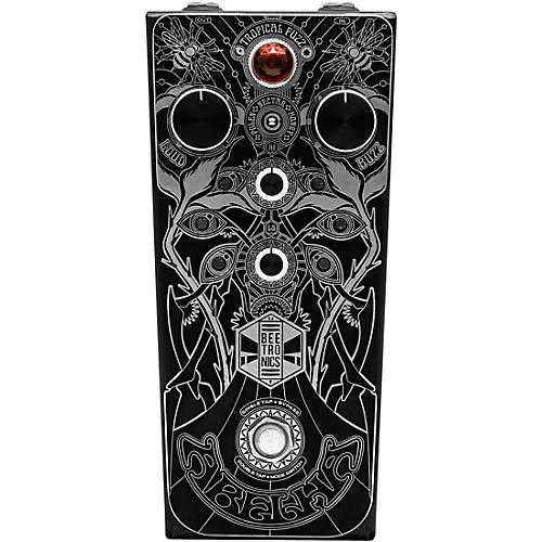 Beetronics FX Abelha Tropical Fuzz Effects Pedal Black Anodized