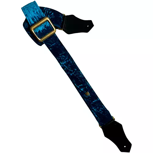 Get'm Get'm Boujee Velvet Guitar Strap Pink 2 in.