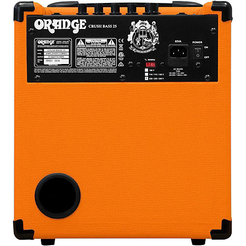 Orange Amplifiers Crush Bass 25 25W Bass Combo Amplifier Black