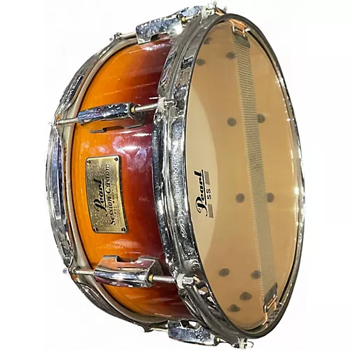 Used Pearl 14in SESSION CUSTOM SNARE SUNSET ORANGE Drum SUNSET ORANGE 33