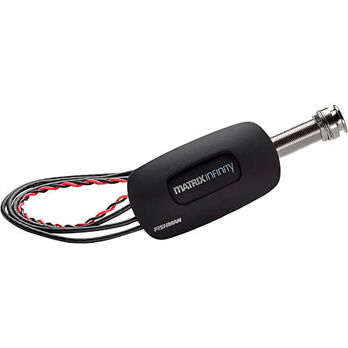 Fishman PowerTap Infinity - Body Sensor with Undersaddle Pickup Narrow Format Black Narrow Split