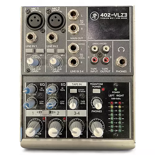 Used Mackie 402VLZ3 Unpowered Mixer