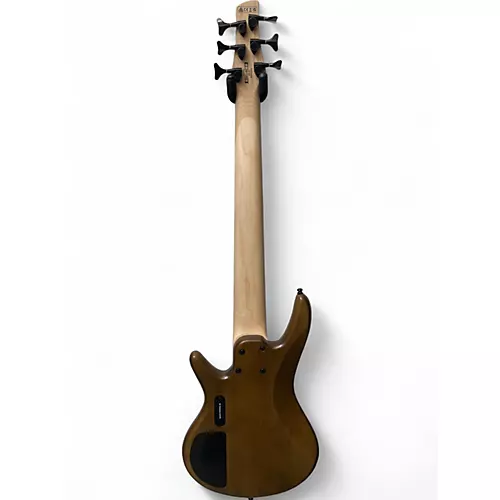 Used Ibanez GSR206 6 String Walnut Electric Bass Guitar Walnut