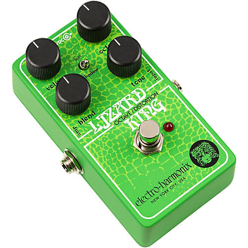 Electro-Harmonix Lizard King Octave Fuzz Effects Pedal Green