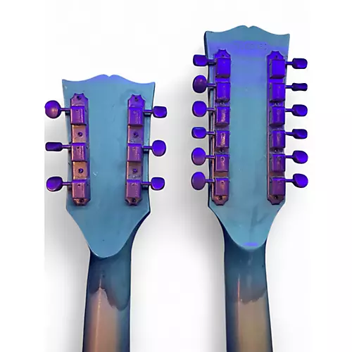 Vintage 1979 Gibson EDS1275 SG Double Neck Vintage Sunburst Solid Body Electric Guitar Vintage Sunburst