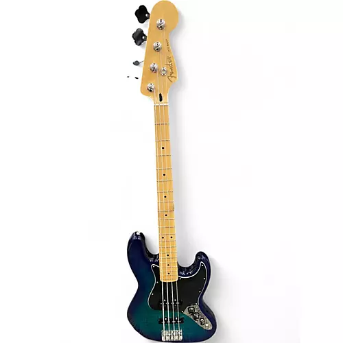 Used Fender Player Jazz Bass Blue Burst Electric Bass Guitar Blue Burst