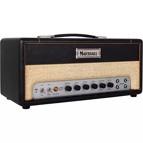 Marshall Studio JTM Tube Guitar Amp Stack With 2x12 Creamback Cabinet Black