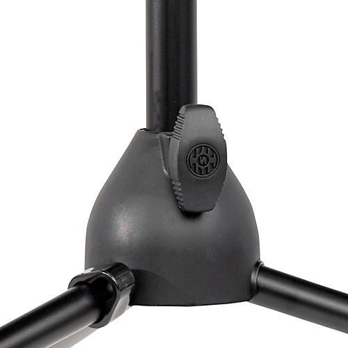 Shure Deluxe Tripod Mic Stand with Pistol Grip One-Handed Clutch Black
