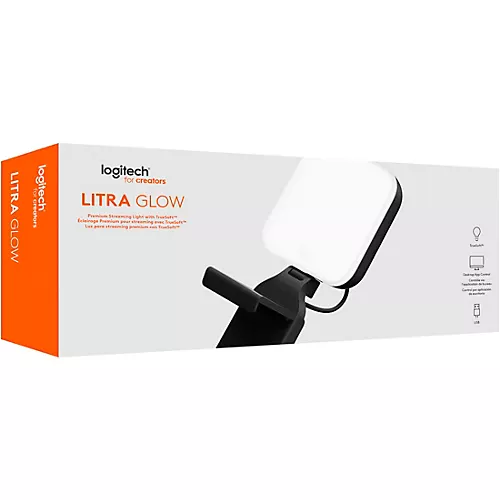 Open-Box Logitech Litra Glow Premium Streaming Light With TrueSoft Condition 1 - Mint