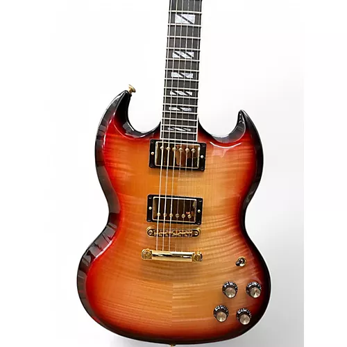 Used Gibson SG Supreme Fireburst Solid Body Electric Guitar Fireburst