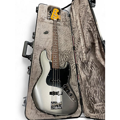 Used Fender American Professional II Jazz Bass mercury Electric Bass Guitar mercury