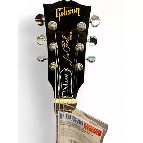 Used 2009 Gibson Les Paul Deluxe Tobacco Burst Solid Body Electric Guitar Tobacco Burst