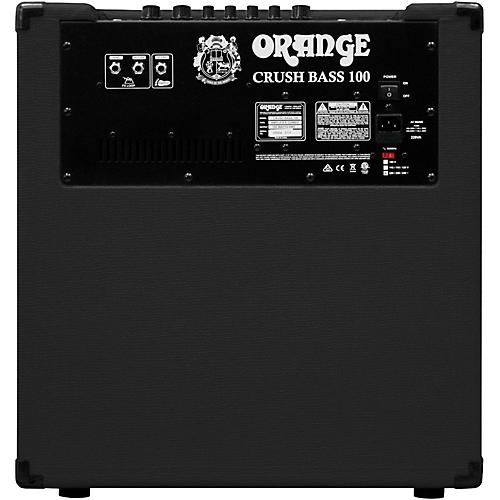 Orange Amplifiers Crush Bass 100 100W 1x15 Bass Combo Amplifier Black