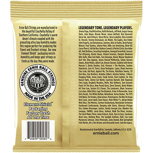 Ernie Ball Earthwood 80/20 Custom Medium Bronze Acoustic Guitar Strings 12.5-56
