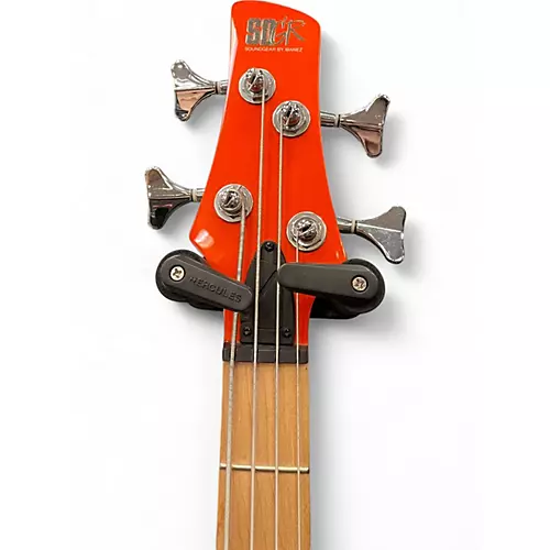 Used Ibanez SRMD200 Metallic Orange Electric Bass Guitar Metallic Orange