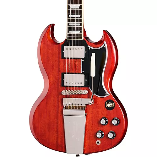 Epiphone 1964 SG Standard with Maestro Vibrola Reissue Electric Guitar Cherry Red