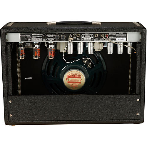 Fender '64 Custom Deluxe Reverb 20W 1x12 Tube Guitar Combo Amp Black