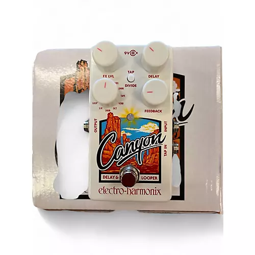 Used Electro-Harmonix Canyon Delay and Looper Effect Pedal
