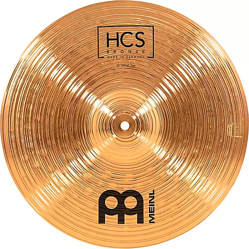 MEINL HCS Bronze Hi-Hat Cymbals 15 in.