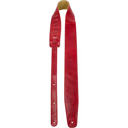 Perri's Africa Leather Guitar Strap Brown 2.5 in.