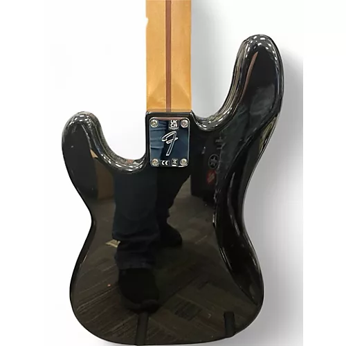 Used Fender PLAYER PRECISION BASS EBONY Black Electric Bass Guitar Black