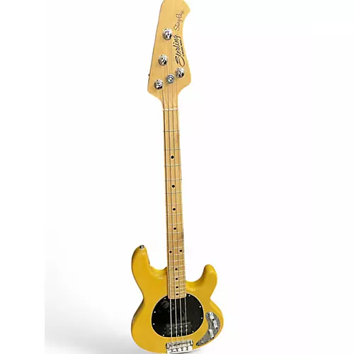 Used Sterling by Music Man STINGRAY Yellow Electric Bass Guitar Yellow