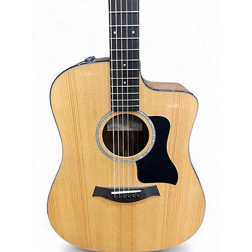 Used Taylor 210ce Natural Acoustic Electric Guitar Natural