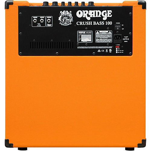Orange Amplifiers Crush Bass 100 100W 1x15 Bass Combo Amplifier Black