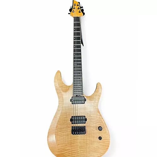 Used Schecter Guitar Research km 6 mk2 nartural  Solid Body Electric Guitar nartural
