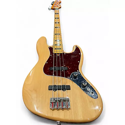 Used Squier Classic Vibe 1970S Jazz Bass Natural Electric Bass Guitar Natural